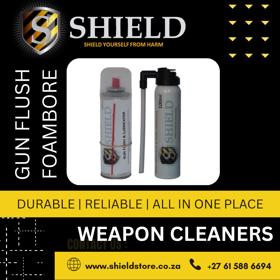 Gun Flush (Gun oil) & Foam Bore