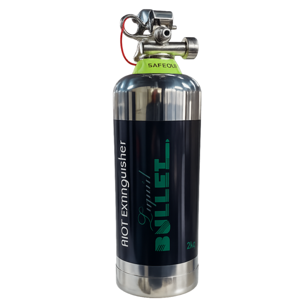 Liquid Bullet Pepper Spray 2 kg Riot Extinguisher